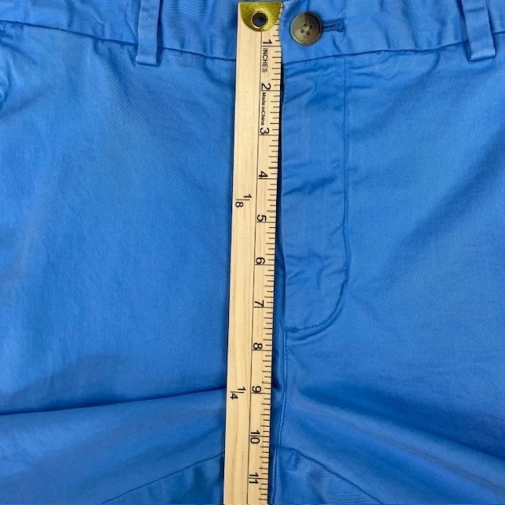 Vineyard Vines Mens 34 Breaker Shorts Blue‎ Stretch Cotton Chino 1H6027 SP20